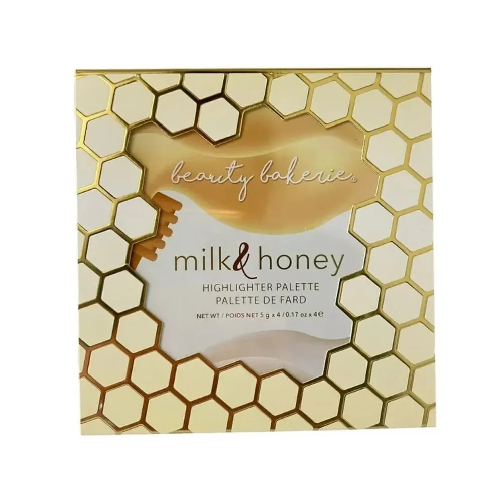 New! Milk & Honey Highlighter Palette by Beauty Bakerie